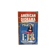 American Diorama Umbrella Girl I Figure for 1:18 Scale Models 77435