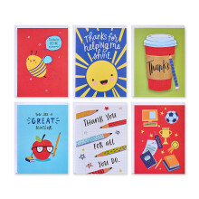 American Greetings Bedankkaarten voor leraren met enveloppen (48 stuks)