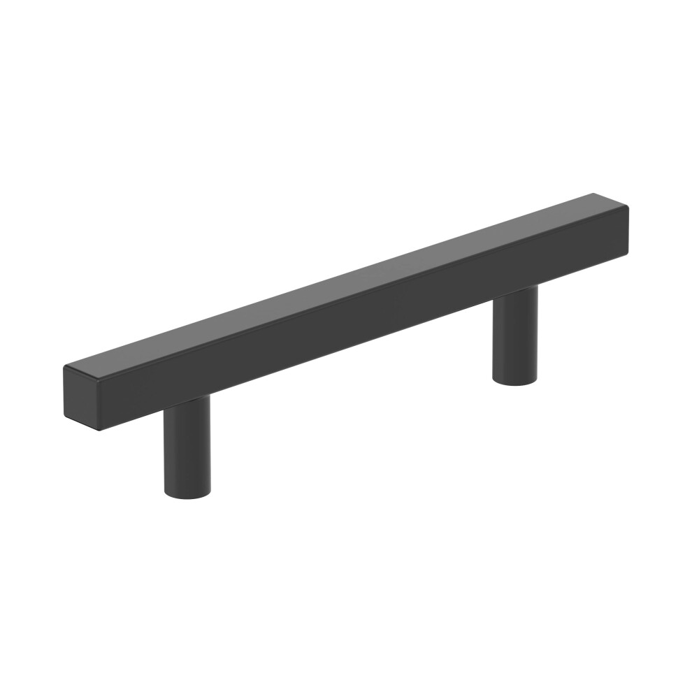 Amerock 10BX37176MB | Matte Black Cabinet Pull | 3-3/4 Palce (96 Mm) Od Stredu Ke Stredu | Balen 10 | Bar Thne Nmest | Nbytkov Kovn-image
