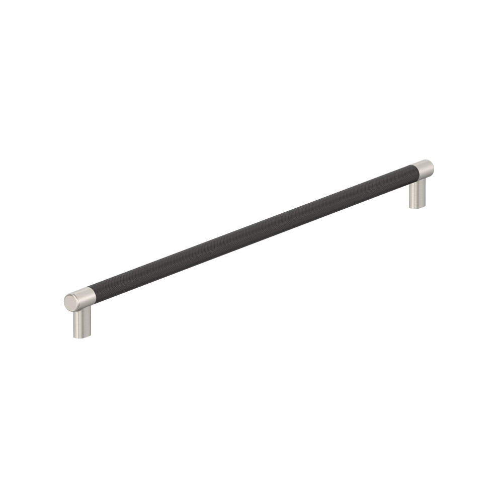 Amerock BP54042G10ORB | Satin Nickel/Oil-Rubbed Bronze Appliance Pull | 24 inch (610mm) Center-to-Center Cabinet Handle | Esquire | Furniture Hardware-image-OPC-PFRPHN5-NEW