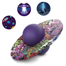 Anby Pogo Ball fr Kinder und Erwachsene bis zu 200 Pfund Balance Koordination Trick Bounce Board Pop Ball Cool Fun Challenge Indoor Outdoor -Spi