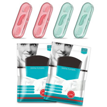 Aocean Dental Floss Picks - Rejsetrund med tandstikker - Professionel tr?dflosser - Ideel til familiehotel og rejser med h?j svejlighed (216 pc'e