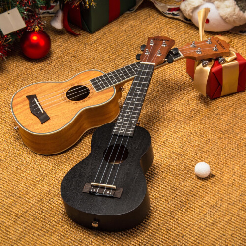 AODSK Ukulele para Iniciantes, Kit Starter, Ukulele de 21 polegadas com Bolsa, Cordas de Soprano 1