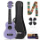 AODSK Ukulele para Iniciantes, Kit Starter Uke, Ukulele de 21 polegadas com Bag Strap 1