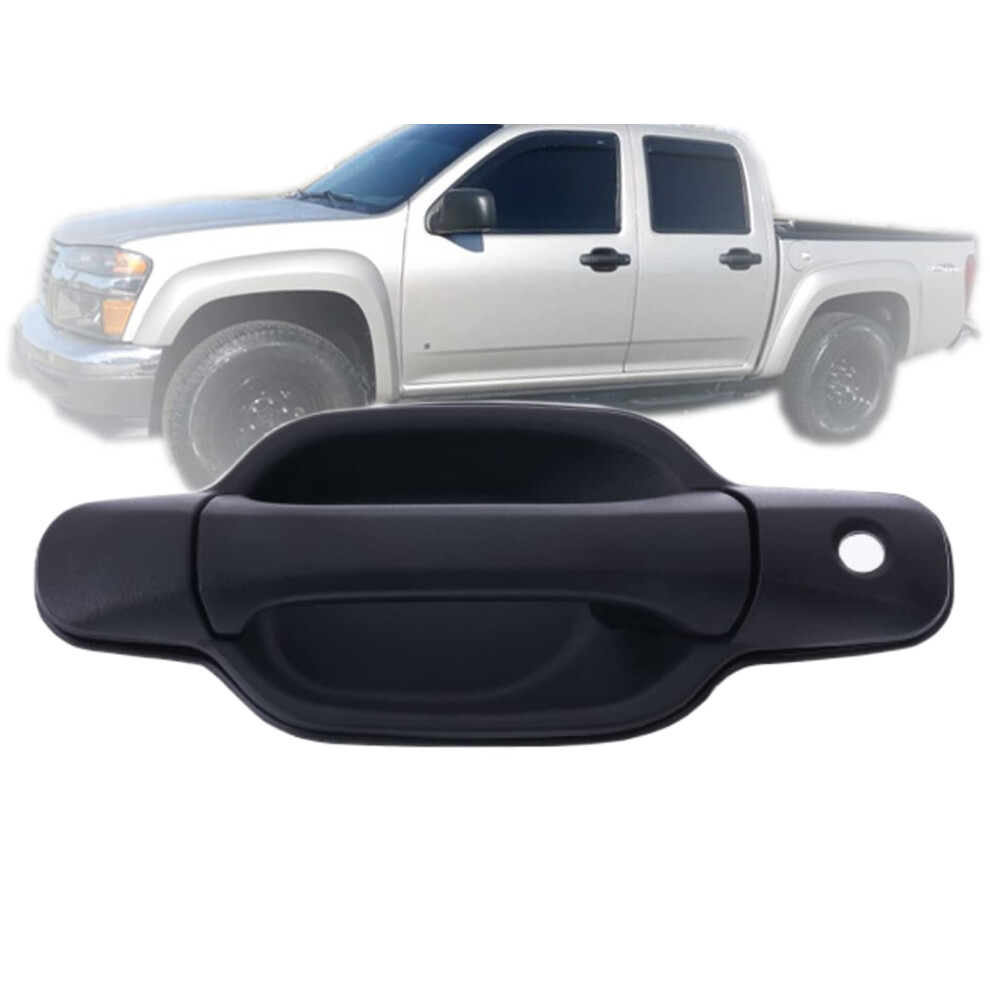 Apa Replacement For Colorado Canyon 2004-2012 Front Outer Door Handle Left Driver With Keyhole 25875521 Gm1310141 818108170606