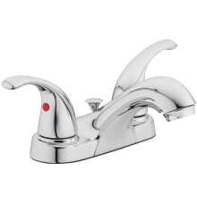 Aqua Vista 15-B42WP-CH-AV Two Handle Bathroom Sink Faucet Polished Chrome