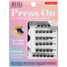 Ardell Press On voorgelijmde wimperverlenging met applicator - Wispies Natuurlijke aanpasbare doe-het-zelf wimperclusters Beginnersvriendelijk Indivi