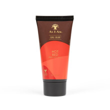 As I Am Curl Color - Hot Red - 3 ounce - Color & Curling Gel - Temporary Color - Medium Hold - Vegan & Cruelty Free