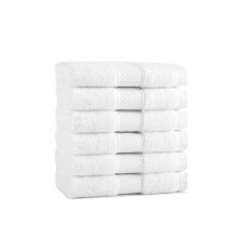 Aston & Arden Salviette Egiziane - Confezione da 6 - Asciugamano da bagno oversize, ultra morbido, spesso e assorbente in 100% cotone egiziano fi