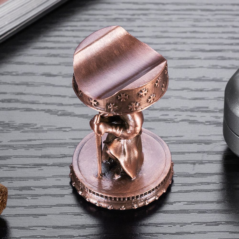 Yeuligo Eggplant Cigarloong Dragon Cigar Holder Outdoor Portable Metal Smoke Tank Non-Slip Base Cigar Holder Cv-24L1