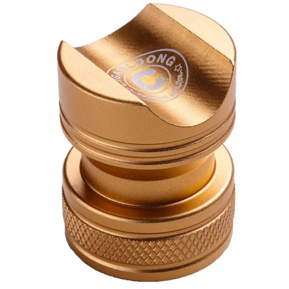 Yeuligo Eggplant Cigarloong Long Cigar Metal Cigarette Holder Large Diameter Portable Cigar Holder Single Cigar Holder Gift Box