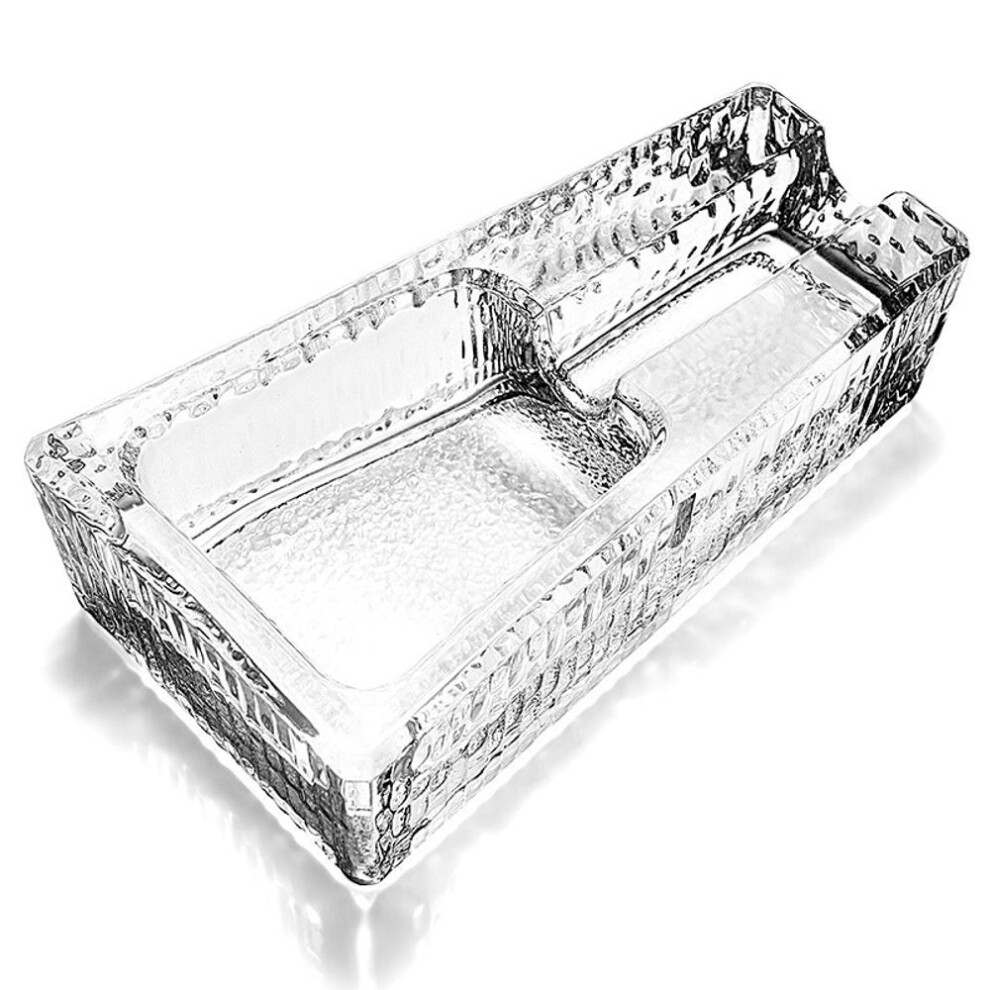 Cigarloong Eggplant Cigar Ashtray Large Diameter Crystal Glass Ashtray Fashion Cigar Special Smoke Slot-image-OPC-PGBVXPB-NEW