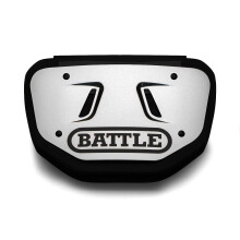 Battle Sports Chrom-Silber-R ckenplatte R ckenschutzpolster f r den unteren R cken f r Fu ballspieler Erwachsene
