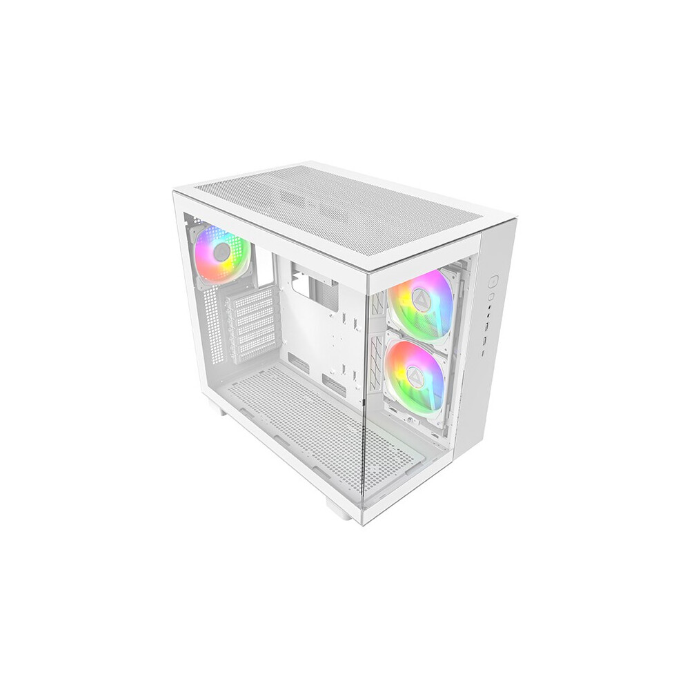 Montech King 65 Pro Pc Case, Midi-Tower, Atx, Argb, Tempered Glass - White 4710562748215