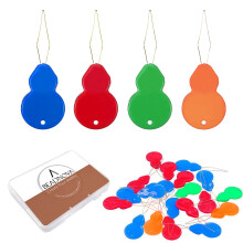 BEADNOVA Nadeleinfdler, 20 Stck, Kunststoff, Nhnadel-Einfdler, Werkzeug, Nadeleinfdler zum Nhen von Nadeln mit kleinem hr, Stickerei, Basteln,