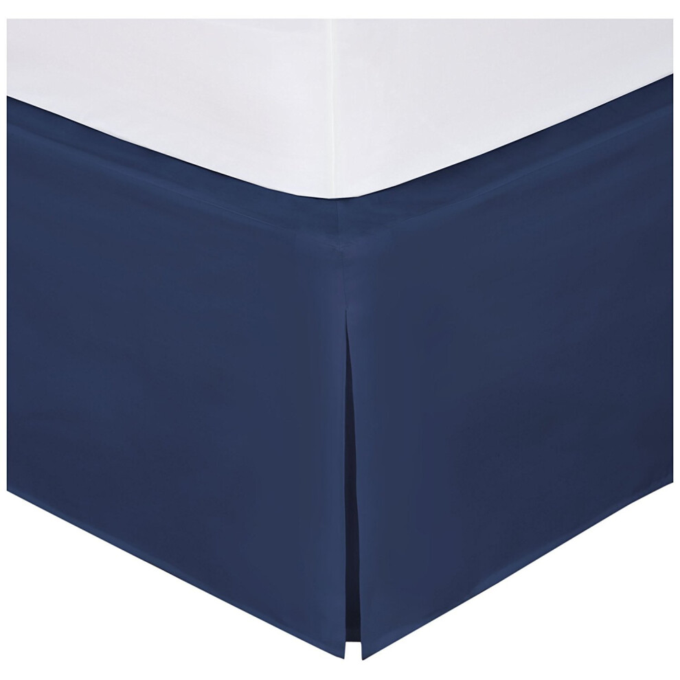 Les fabricants de lits ne soul   vent jamais votre matelas Jupe de lit enveloppante Style classique Tissu infroissable     faible entretien Longueur