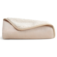 Cobertor para Gatos Bedsure - Cobertores Calmantes Impermeáveis para Gatos, Cobertor de Pelúcia Reversível, 35"x25", Creme