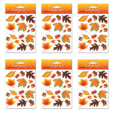 Beistle Fall Leaf Stickers Pack of 6