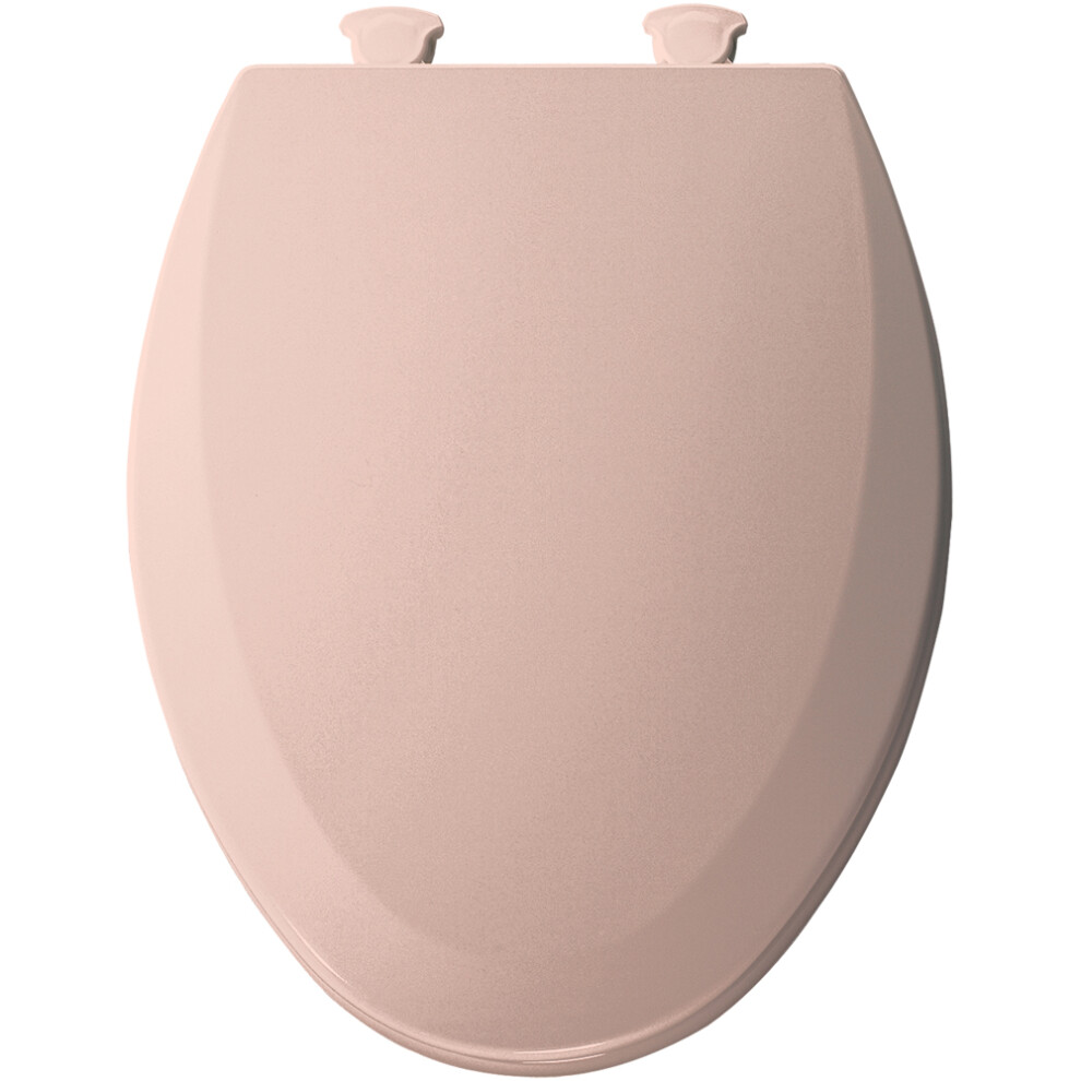 Bemis Elongated Molded Wood Toilet Seat  Venetian Pink