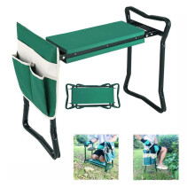 BESTHLS Garden Kneeler and Seat - Heavy Duty Folding Stool for Gardening  Protects Knees and Back  Supports up to 330 lbs - Great Gift for Gardeners
