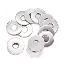 binifiMux M3 M4 M5 M6 M8 M10 flade skiver 304 rustfrit st?l (M6x30x2mm 50 stk)