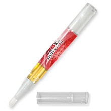 Bliss Kiss | 1 Candy Cane Fragrance | Nail Oil Cuticle Pen w/Vitamin E & Jojoba?Nail Strengthener Nail Growth Serum for Brittle Peeling Breaking Thin