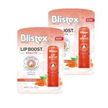 Blistex Lip Boost Health Intensive Hydration Tumeric Moisturizer (2 Pack)