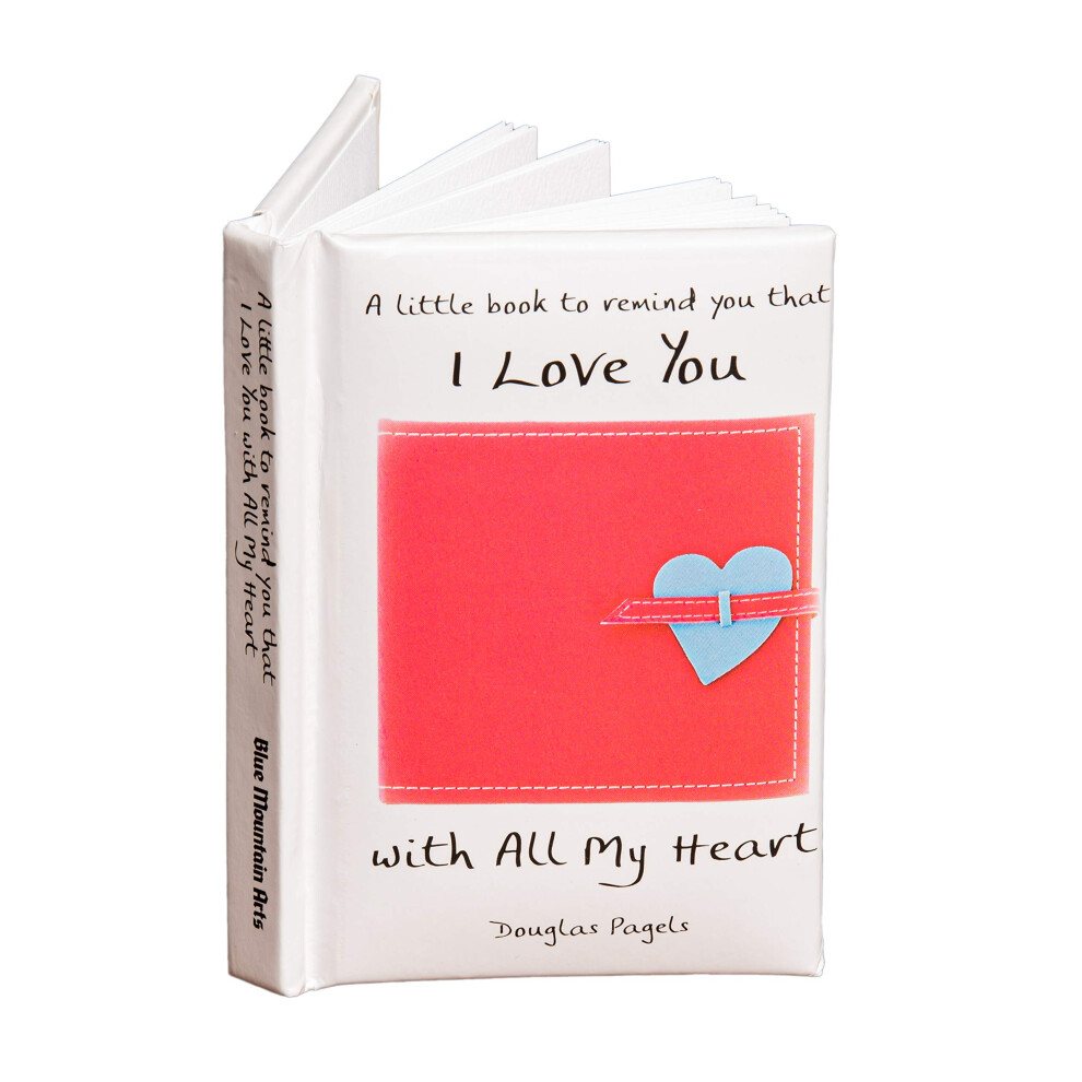 Mini Libro Blue Mountain Arts (Un Piccolo Libro Per Ricordarti Che Ti Amo) Per San Valentino, Un Anniversario O Un Regalo Di Natale Per Lui O Per