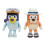 Bluey Peluches Bluey Amigos, Exclusivo 2pk com Capitão e Bingo de Férias, Peluche Macio de 6.5-9 polegadas 1