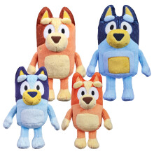 Bluey Heeler Family Plush Set 4 figurines en peluche de 7  8 pouces | Exclusivit Amazon