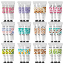 BODY & EARTH # LOVE Confezione da 36 Creme per le mani per donna, Crema idratante per le mani, Crema per mani secche, Mini lozioni per le mani in