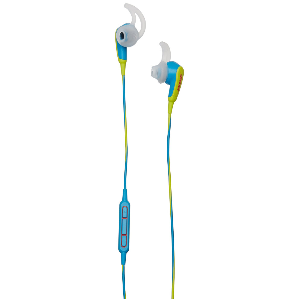 Bose Soundsport In-Ear Headphones - Apple Devices Neon (Renewed) Blue