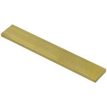 Messinki litte tanko 3/16""""(.1875"""") x 1"""" x 6"""" C360 suulakepuristettu suorakulmio metalli - 1kpl