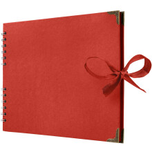 Albume foto Bstorify Square Scrapbook Photo 50 de pagini (11 x 85 inch) Red Hard Hardcover Hardcover nchidere a panglicii - Ideal pentru albumel