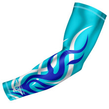 Bucwild Sport Flame Kompression Arm rmel Jugend/Kinder & Erwachsene Gren - Baseball Basketball Fuball Running - UV/Sonnenschutz Khlung Basis
