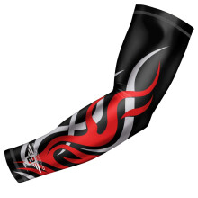 Bucwild Sport Flame Kompression Arm rmel Jugend/Kinder & Erwachsene Gren - Baseball Basketball Fuball Running - UV/Sonnenschutz Khlung Basis