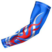 Bucwild Sport Flame Kompression Arm rmel Jugend/Kinder & Erwachsene Gren - Baseball Basketball Fuball Running - UV/Sonnenschutz Khlung Basis