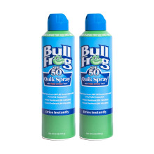 Bullfrog Quik Spray Solcreme SPF 50 | Oxybenzon- og octinoxatfri | Bredspektrum fugtgivende UVA/UVB 2-pak