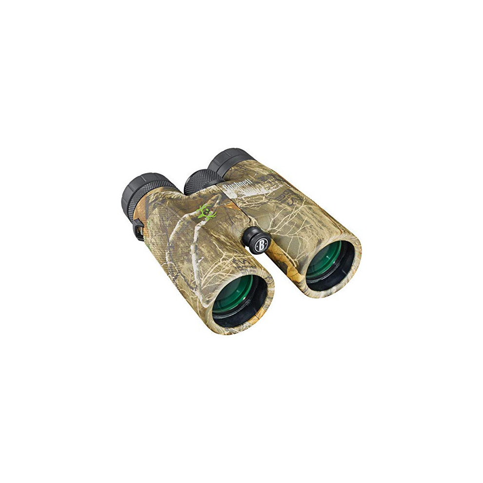 Bushnell Powerview 10x42 BoneCollector Binoculars  Adult Binoculars for All Purpose Use in Realtree Edge Camo
