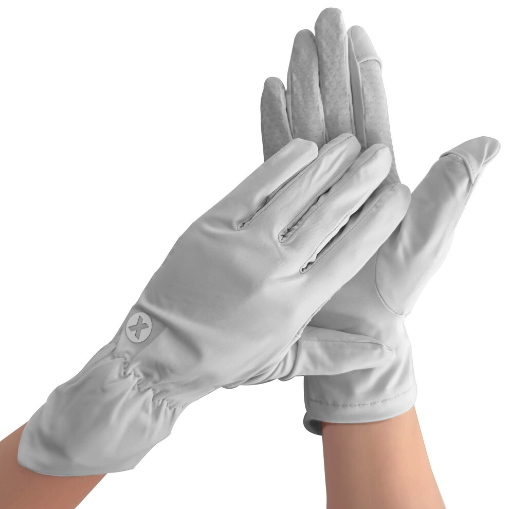 Guanti Da Donna Upf 50+ Ultra Sottili Estivi Con Protezione Uv, Evelina, Unisexo-image
