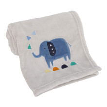 Detsk    deka Carter's Dino Adventure Super Soft v    edo-modrej koralovej fleecovej farbe