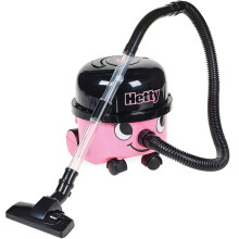Jouets Casdon Henry & Hetty - Aspirateur Hetty - Jouet aspirateur rose avec fonction r   elle et accessoires de buse - Ensemble de nettoyage pour e