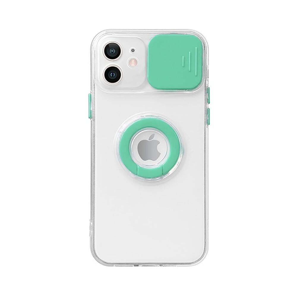 Coque de protection transparente et souple pour iPhone (iPhone 8/7 Plus menthe)