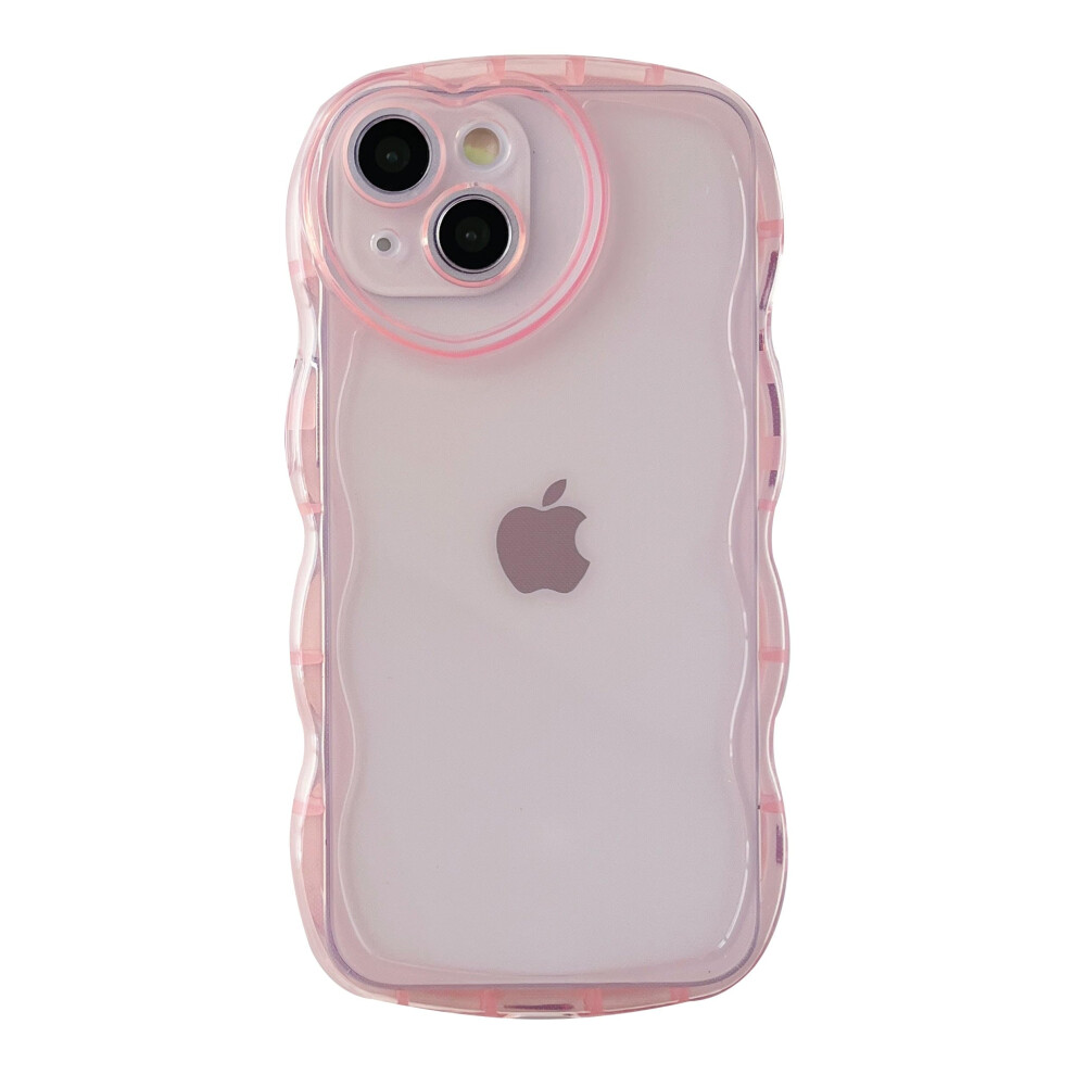 Coque de protection transparente et souple pour iPhone (rose, iPhone Xs Max)