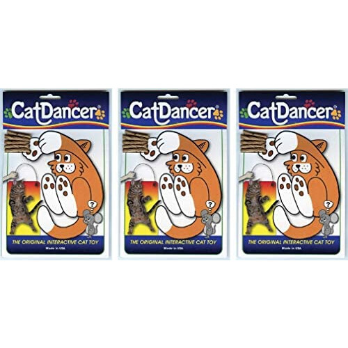 Cat Dancer 101 Cat Dancer Interactive Cat Toy  3 Pack 1