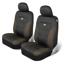 Pokrowce na siedzenia samochodowe Cat Flexfit do samochodw osobowych, ciezarowych i SUV-w (zestaw 2 sztuk) czarne pokrowce na siedzenia samoc