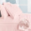Cathay Home Luxuosa Folha Ajustada de Microfibra Ultra Macia de 14 Polegadas, Blush, Rainha 3