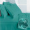 Cathay Home Luxury Resistente a Rugas e Desbotamento Lençol Ajustado de Microfibra Ultra Macio 14 Polegadas, Azul Larkspur, King 3