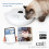 Catit Catit PIXI Smart 6-Meal Feeder - Automatic and Customizable Feeding Schedule with App Support  White 4