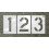 CH Hanson  70352  Stencil  Number Kit  12pcs.  4 x 2-3/4 in. 1